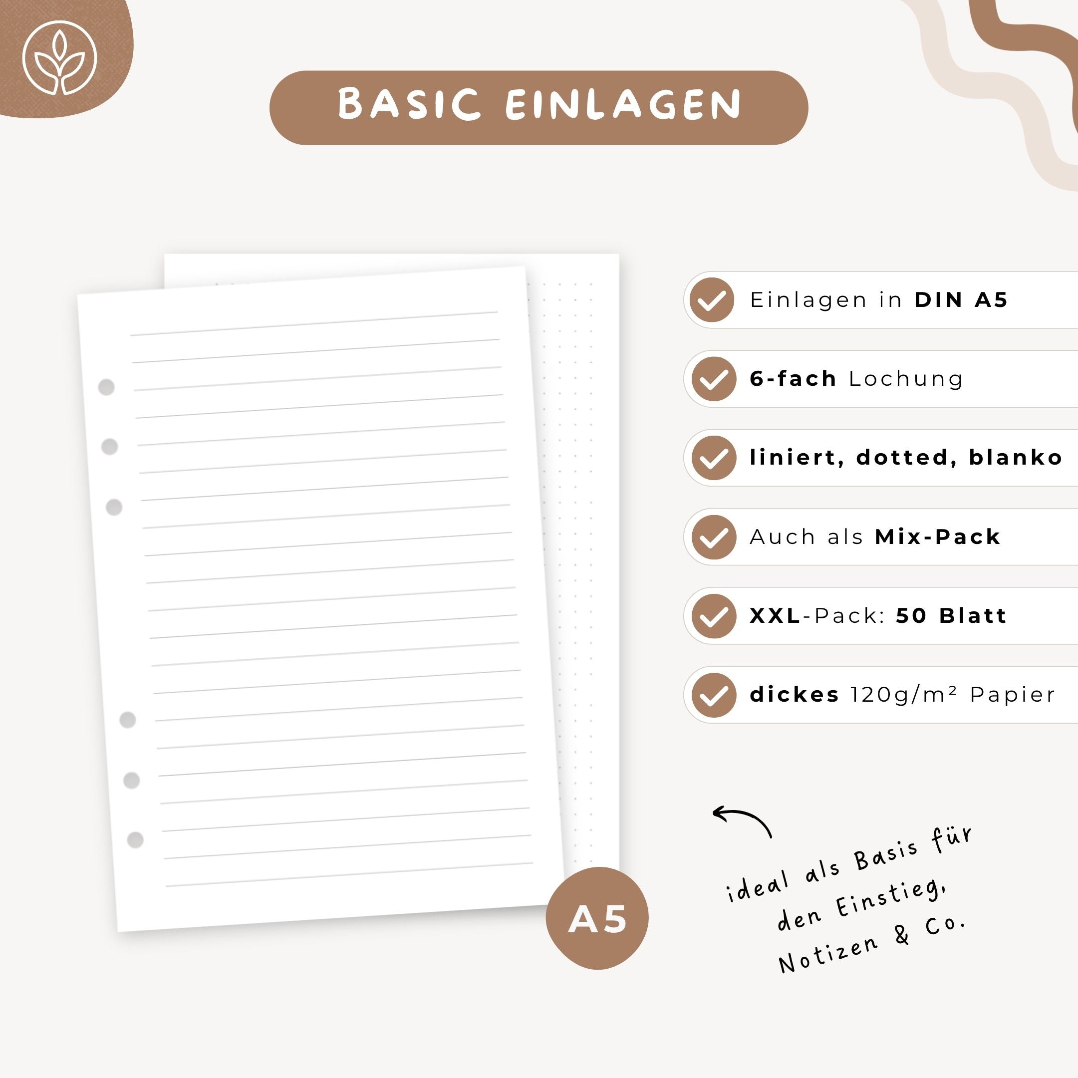 XXL-Pack Einlagen "Basic"