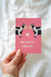 Postkarte "Du bist die/der Kuhlste"