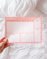 Wochenplaner "Herzchen"