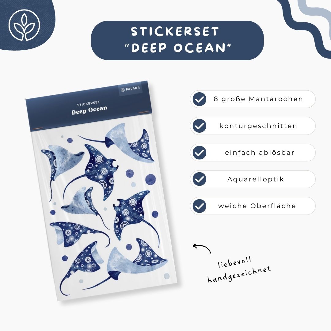 Stickerset "Deep Ocean"