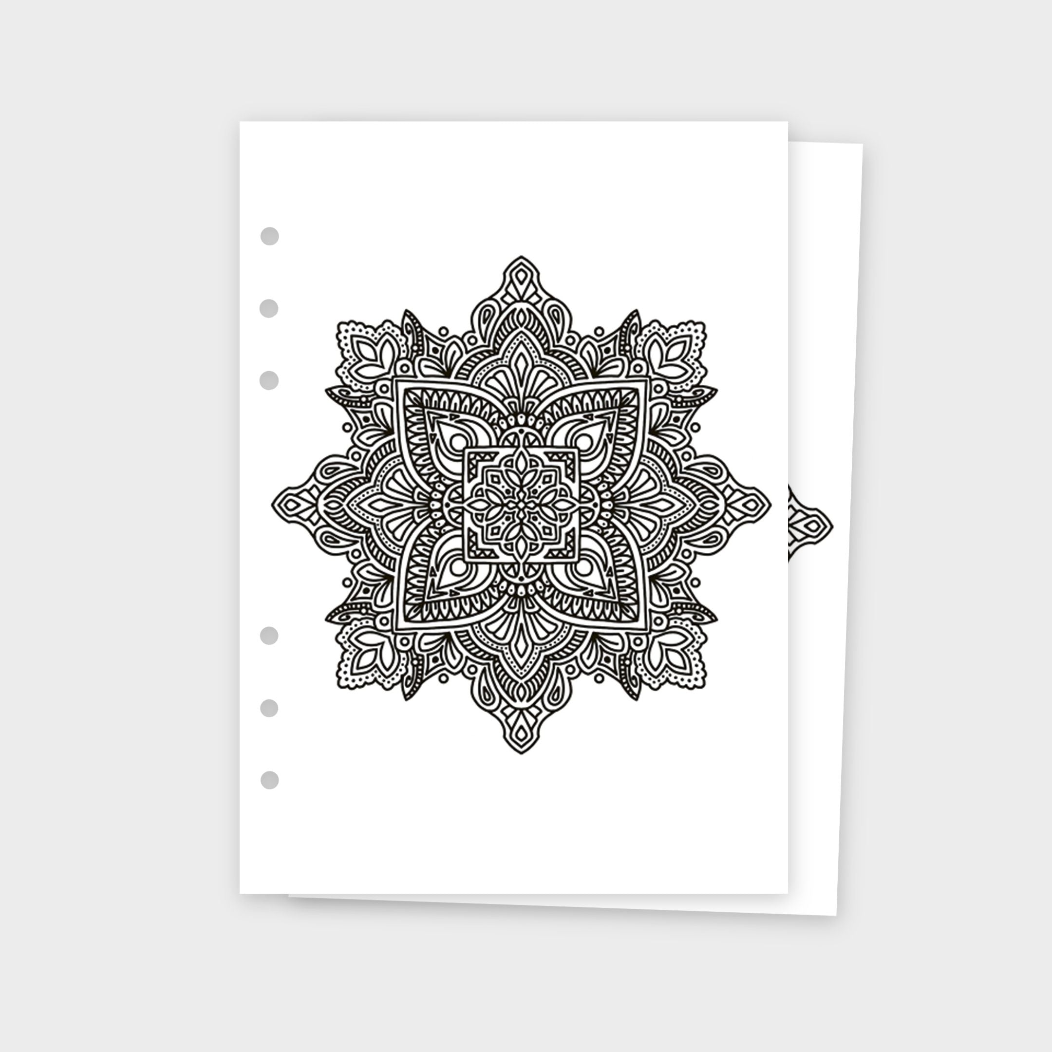 Malbucheinlagen "Mandala"