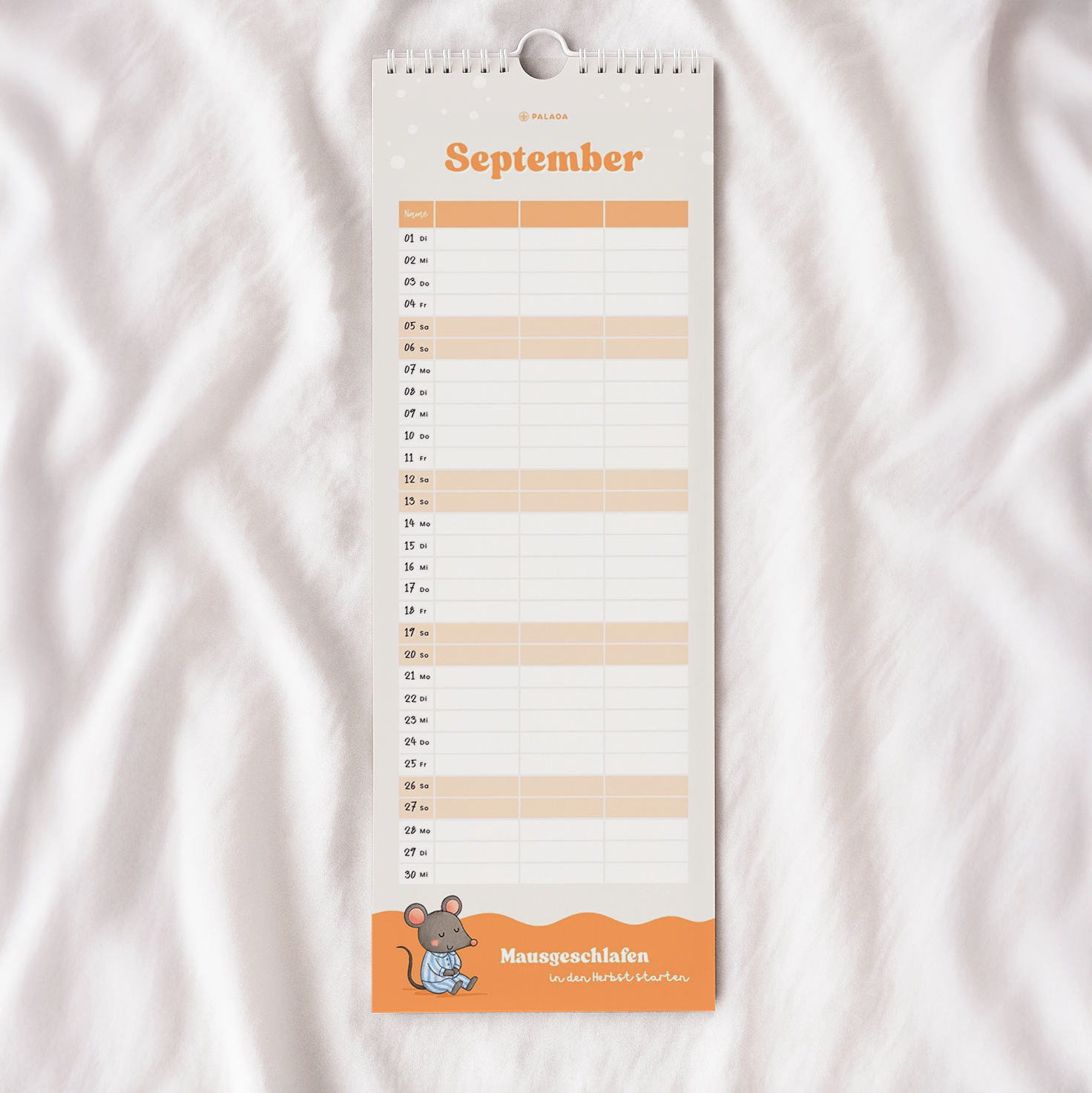 Der tierisch gute Jahresplaner